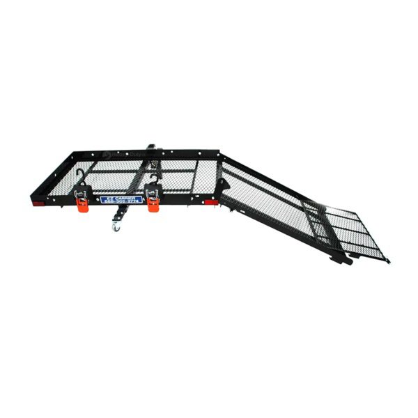 Ramp View of EZ-Carrier Manual Vehicle Carrier for Mobility Scooters