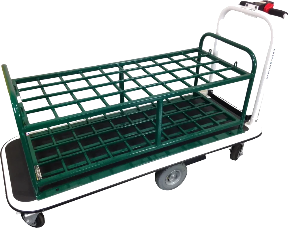 Pony Express motorized medical gas cylinder cart