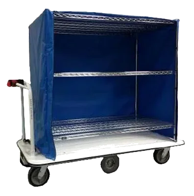 Pony Express motorized linen and laundry cart